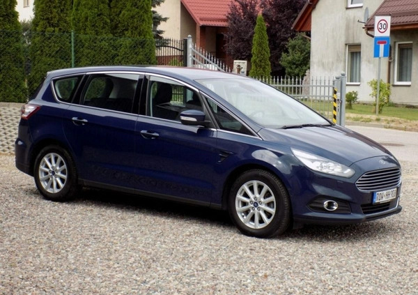 Ford S-Max cena 62999 przebieg: 216000, rok produkcji 2017 z Zielona Góra małe 667